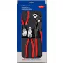 Knipex set de alicates Power-Pack, 3 piezas, pulido, plástico