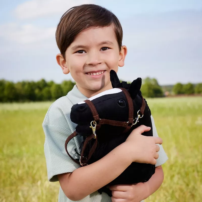Caballo de palo HOPPIHORSE Hobby Horse A4 negro