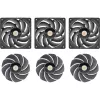 Thermaltake TOUGHFAN EX12 Pro Swappable Edition Ventilador para caja 120mm pack de 3 negro