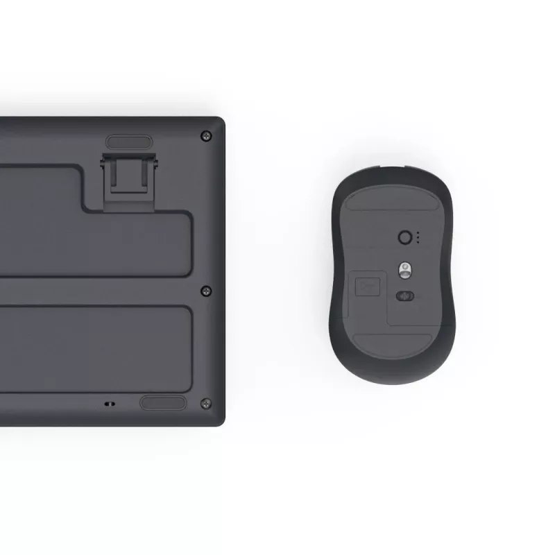 Conjunto de teclado y ratón WKM-200 negro