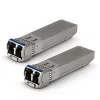 Extralink EX.35917 módulo transceptor SFP+ 10G, 1310 nm, 2 km, monomodo, DOM, pack de 2