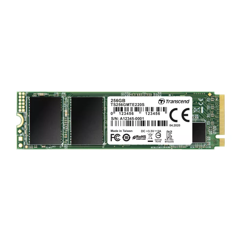 Unidad SSD Transcend 220S 256 GB M.2 PCIe