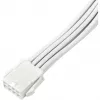 Cable de extensión de alimentación SILVERSTONE EPS 12V 8 pines (30 cm) blanco SST-PP07E-EPS8W-V2