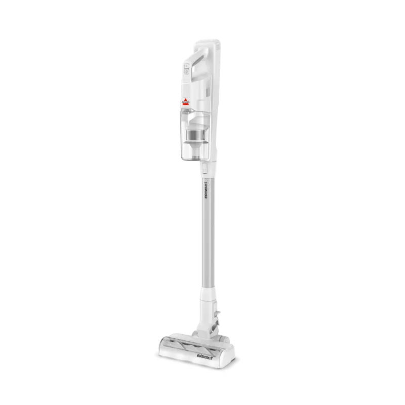 Aspirador vertical Bissell | PowerClean | Batería | 200 W | Duración (máx.) 40 min | Blanco cálido/Gris/Plata brillante