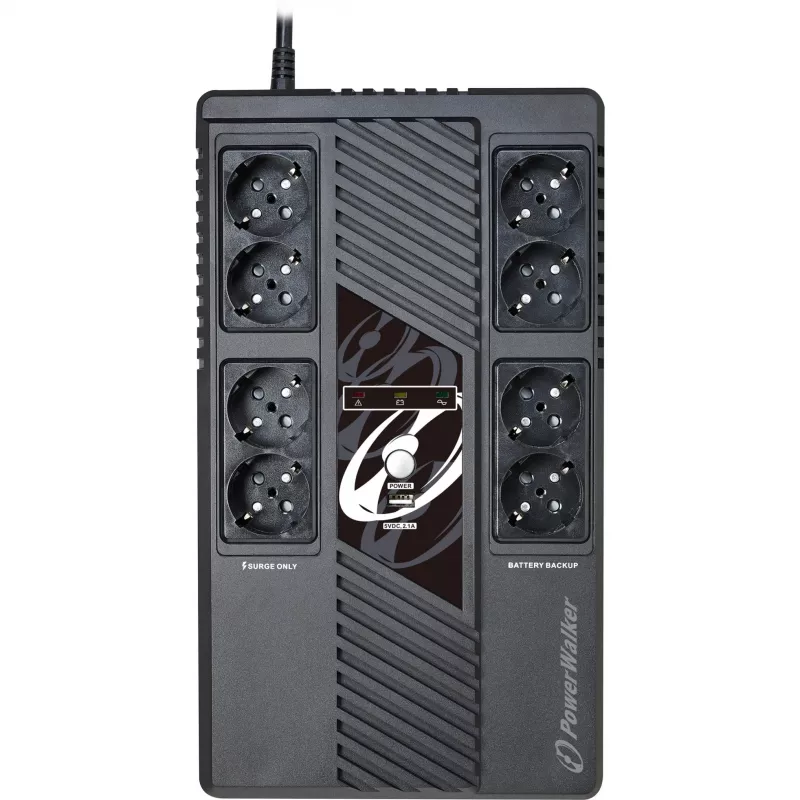 Sistema de alimentación ininterrumpida PowerWalker VI 1000 MS