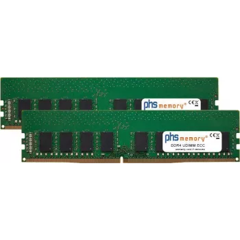 PHS-memory 32GB (2x16GB) Kit memoria RAM para Supermicro X11SSA-F DDR4 UDIMM ECC 2133MHz (SP152414)