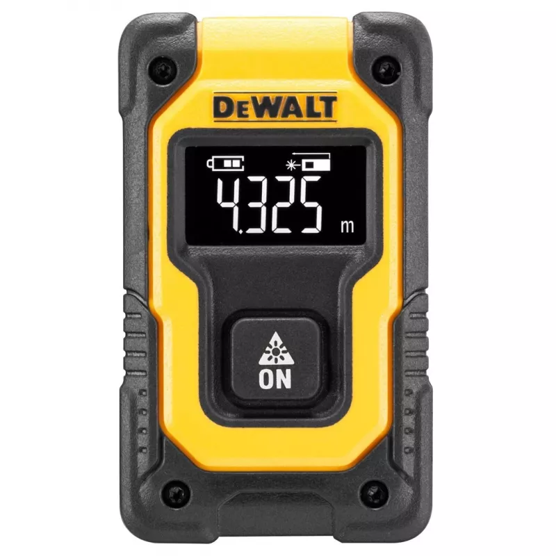 DeWALT DW055PL-XJ medidor láser de distancias, alcance de 16 m, negro/amarillo