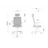 Silla de oficina ergonómica ESTA negra
