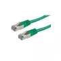 Latiguillo ROLINE S/FTP (PiMF) Cat.6 verde 20,0 m