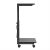 Carro para CPU con bandeja NanoRS, máx. 80 kg, altura ajustable 550–850 mm, RS430
