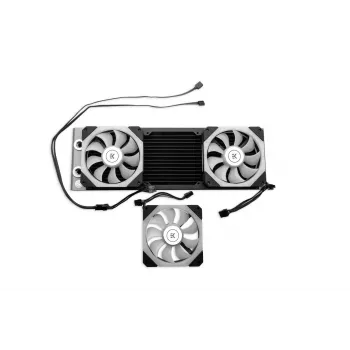 EK Water Blocks EK-Quantum Impulse 120 D-RGB PWM ventilador de caja, 120 mm, negro