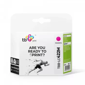 Tinta para Brother MFC-J5340DW TBB-LC422M 100% nueva magenta
