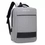 Mochila para portátil Tellur Nomad 15.6 pulgadas, gris – compartimento acolchado para portátil, bolsillos organizadores