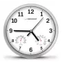 Esperanza EHC016W Reloj de pared/sobremesa de cuarzo redondo blanco