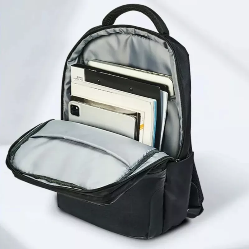 Mochila Vention KRPB0 negra 18L poliéster resistente al agua para portátiles de 15,6