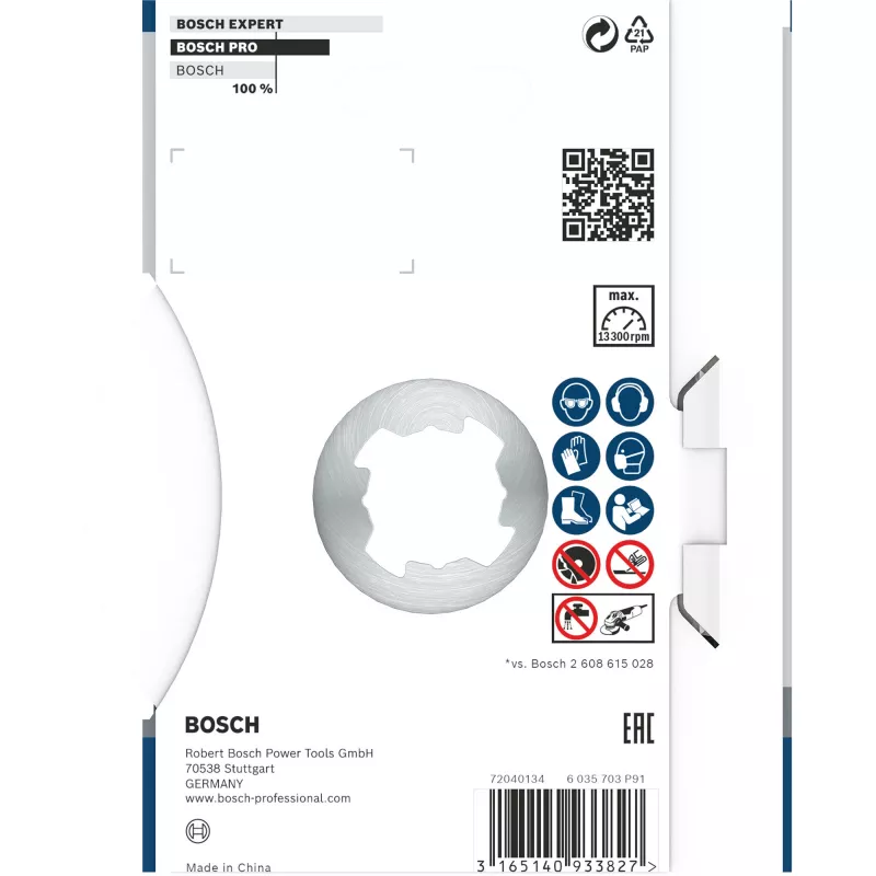 Bosch 2 608 615 165 accesorio para amoladora angular disco de corte