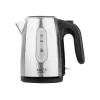 Hervidor eléctrico Adler AD 1273 1 L 1200 W negro avellana acero inoxidable