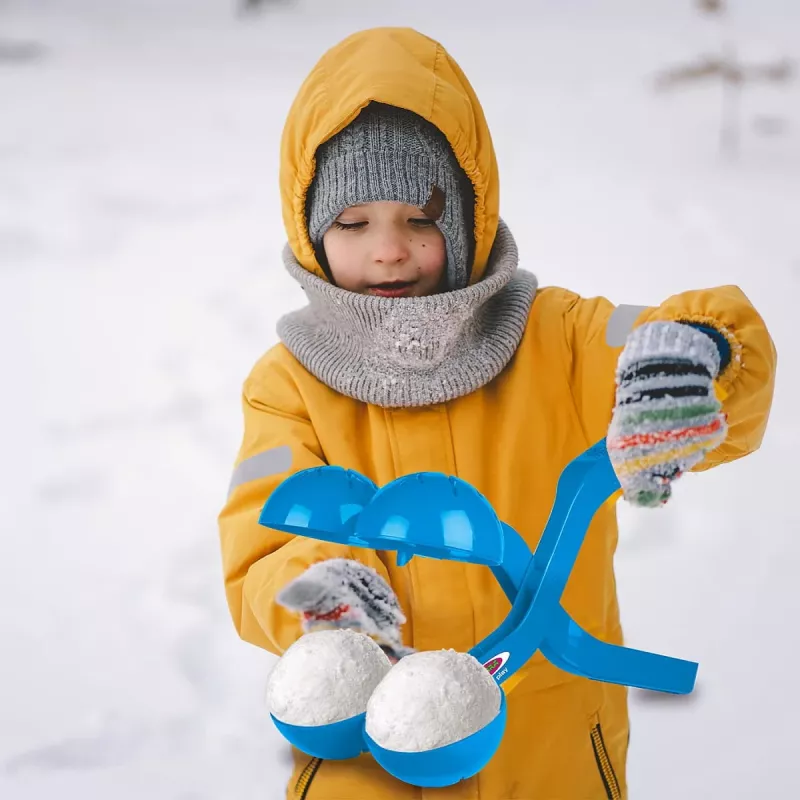 Molde de bolas de nieve Jamara Snow Play 38cm azul