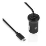 Nedis cargador de coche 12 W 1x 2,4 A - número de salidas: 1, cable Micro USB (fijo), salida de tensión única