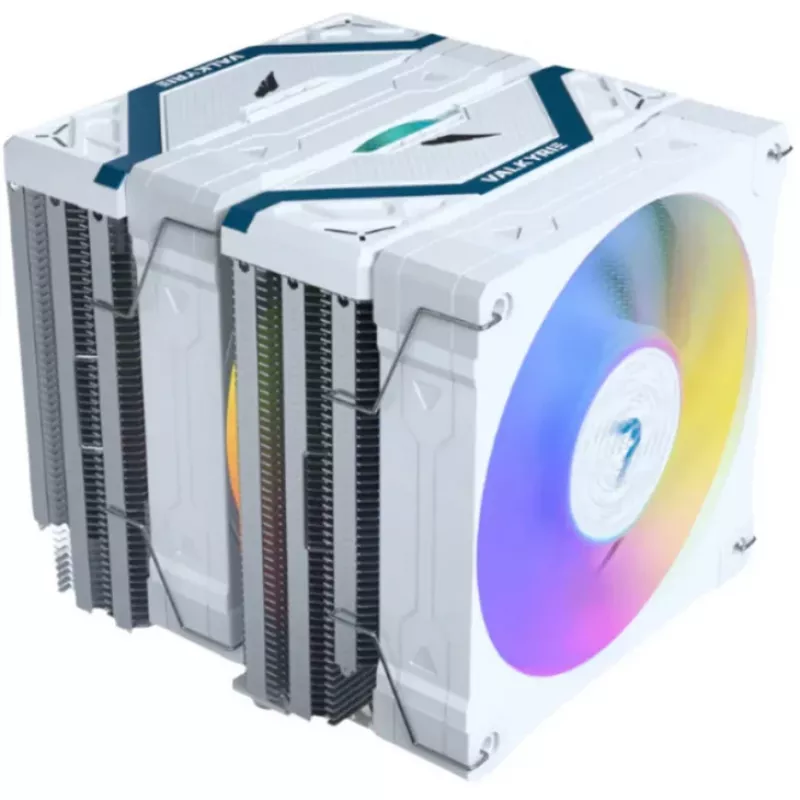 Disipador de CPU Valkyrie Vind DL125 Blanco de Valkyrie — Modelo VK-AIRDL125W, diseño ligero y duradero
