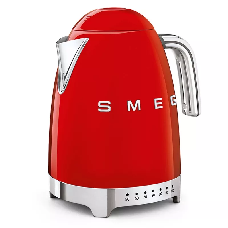 Hervidor de agua Smeg 1,7L 2400W Rojo