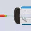 Pelacables 12 85 110 SB para fibra óptica, herramienta pelacables/pelamanguitos (azul/blanco)
