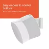 Soporte de pared Vogels | Soporte de pared para altavoz para Sonos Era 300 | Inclinable, orientable | Capacidad de carga máxima 7 kg | Blanco