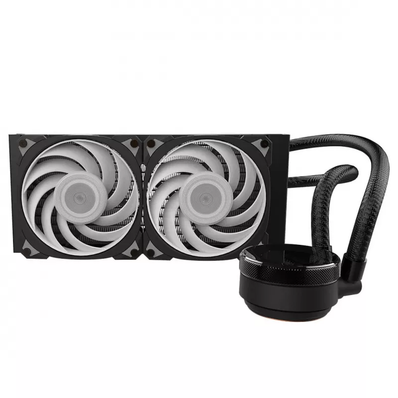 In Win IW-LC-MR24 sistema de refrigeración para PC kit de refrigeración líquida para procesador 12 cm negro