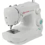 Singer Simple 3337 Fashion Mate máquina de coser automática, 29 puntadas, ojal en un paso, brazo libre, luz LED, blanca
