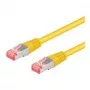 Cable de red Goobay 25 m CAT6-2500 amarillo