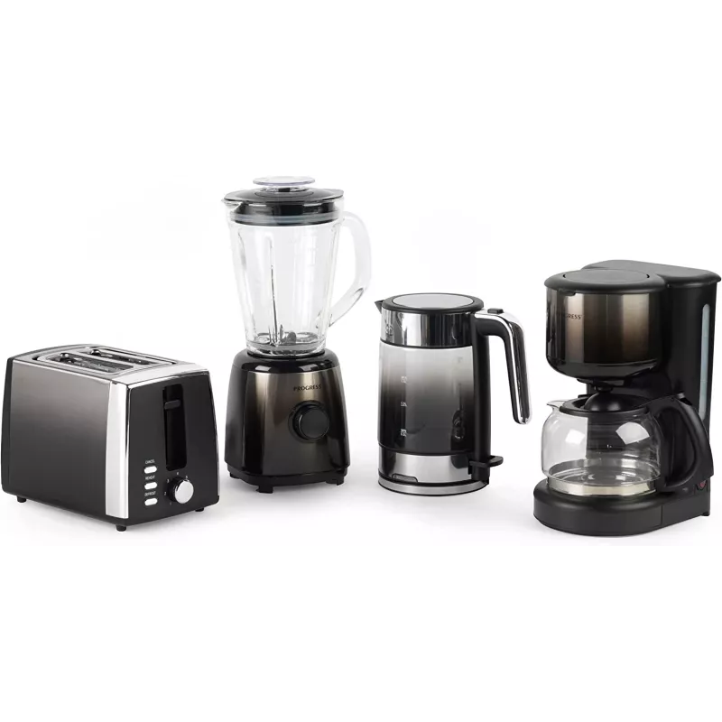 Cafetera Progress 1,25L EK4068PBLK-VDE