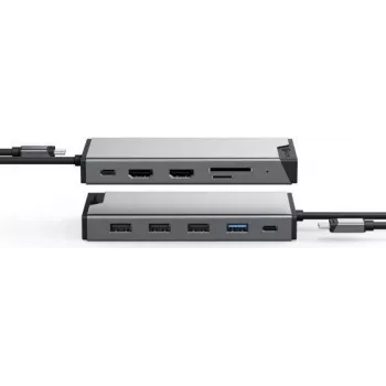 ALOGIC DV3 Cable USB 3.2 Gen 1 (3.1 Gen 1) Type-C Plata (DUCDDV3)