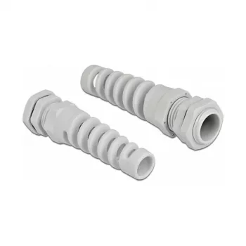 Prensaestopas DeLOCK 60344 gris plástico 1 ud.