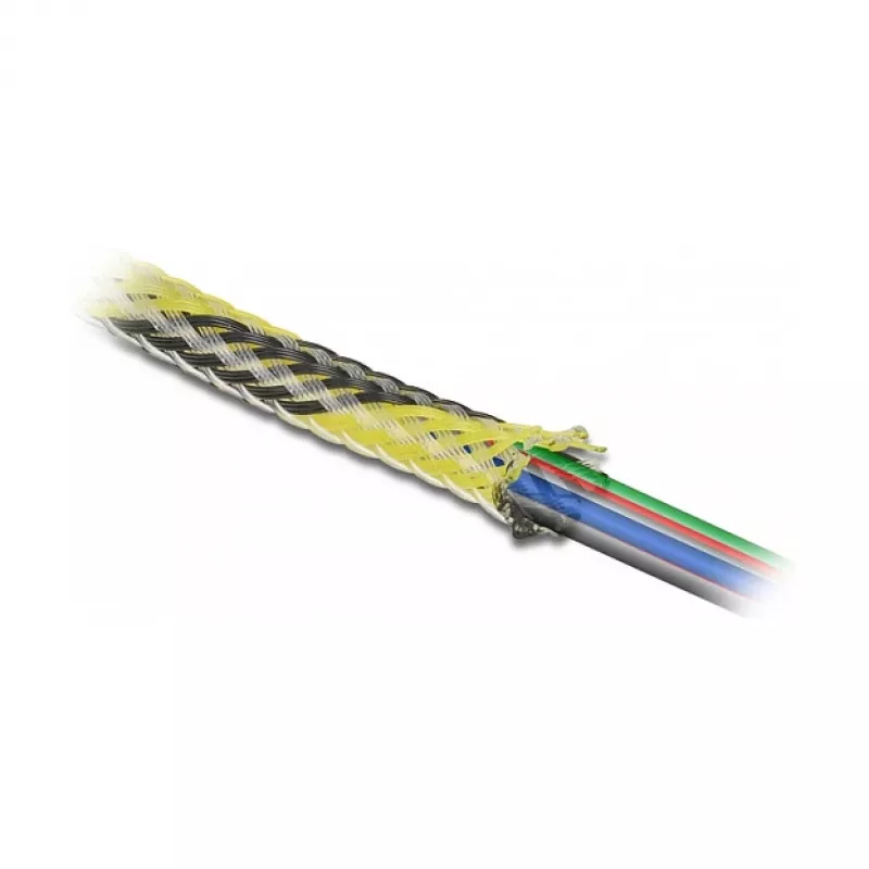 Funda para cables DeLOCK 20757 negro amarillo
