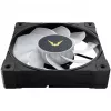 Ventilador de carcasa VALKYRIE B12R ARGB 120 mm de aspas invertidas - negro