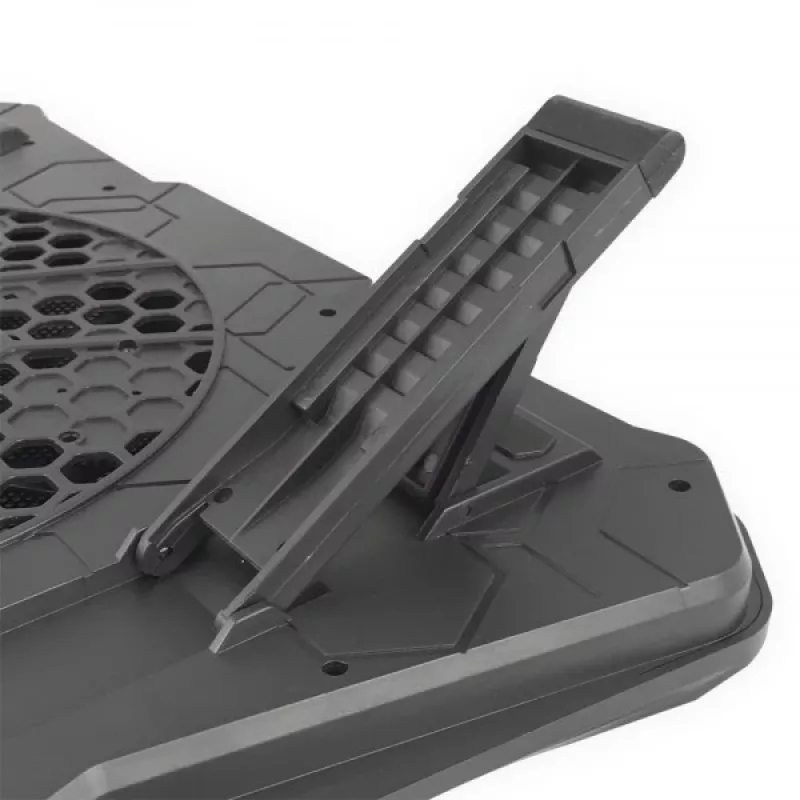 Esperanza EGC110 Xalok base de refrigeración gaming RGB para portátil de 17" (43,2 cm), 800 rpm, negra
