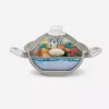 Olla Pensofal White Diamond Vapsi 24 cm con dos asas y tapa