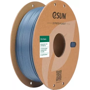 PLA BASIC 1,75mm Gris 1kg ESUN 3D FILAMENT (PLA-BASIC175H1P1)