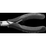 KNIPEX KN 64 02 115 ESD - Alicates de corte frontal para electrónica ESD, 115 mm, pulido espejo (64 02 115 ESD)