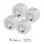 Pack de enchufes inteligentes Omajin OBU-4SP-SK-01 — pack de 4 enchufes inteligentes compatibles con Wi-Fi