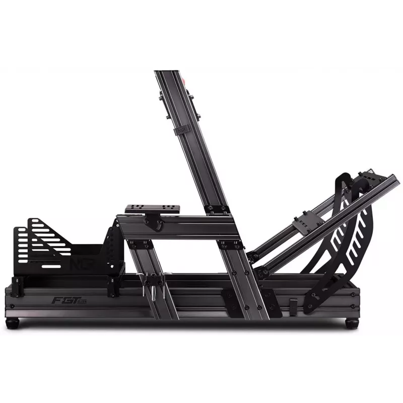 Next Level Racing – Cockpit de simulador F-GT Elite Formula & GT de perfil de aluminio – versión de montaje lateral y frontal (396039)