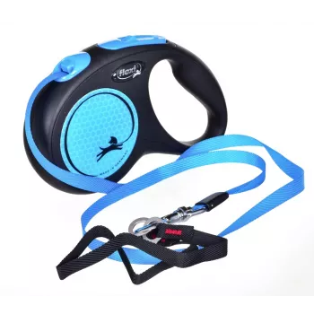 FLEXI New Neon M - Correa retráctil - 5 m