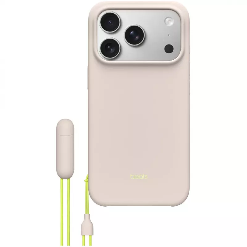 Funda con soporte Apple iPhone 17 Pro MagSafe Camera Control Lime Stone