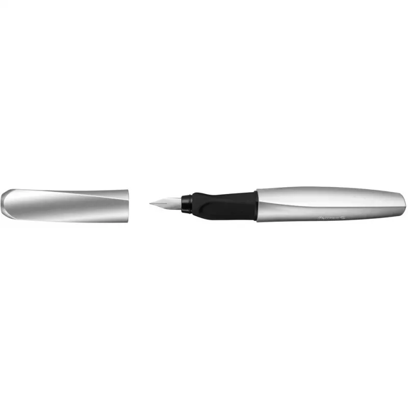 Pluma estilográfica Pelikan 947101 sistema de carga integrado Plata