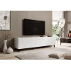 Mueble TV cama meble ASTI 200×42×52 cm blanco mate