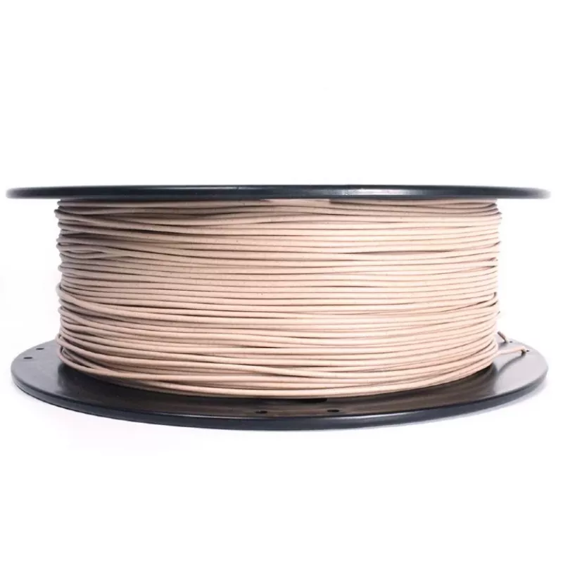 Filamento Flashforge, PLA | 3DP-PLA-WD-01-NAT | diámetro 1,75 mm, 1 kg/bobina | madera natural