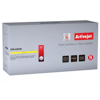 Tóner Activejet ATB-426YN (compatible con Brother TN-426Y; Supreme; 6500 páginas; amarillo)