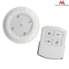 Set de lámparas LED con mando a distancia Maclean Energy MCE165, pilas AAA, 6 uds. en el set