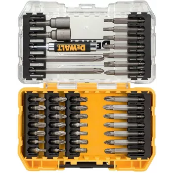 Juego de puntas de destornillador DeWALT DT70702-QZ 40 uds. acero inoxidable