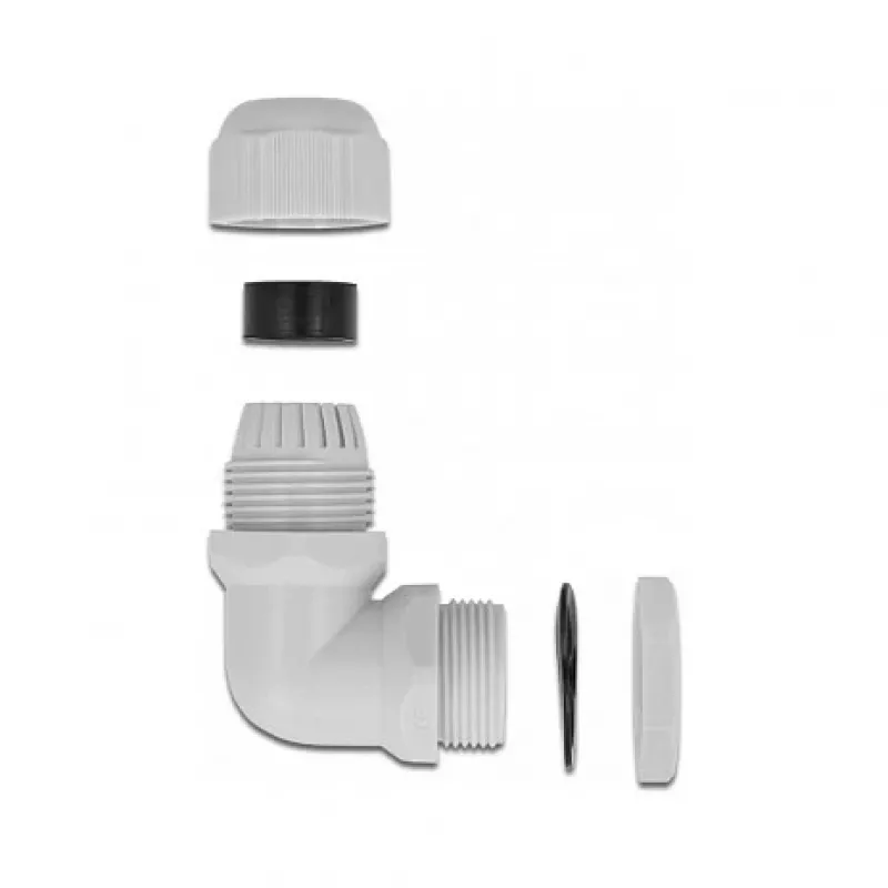 Prensaestopas DeLOCK 60295 gris plástico 1 ud.